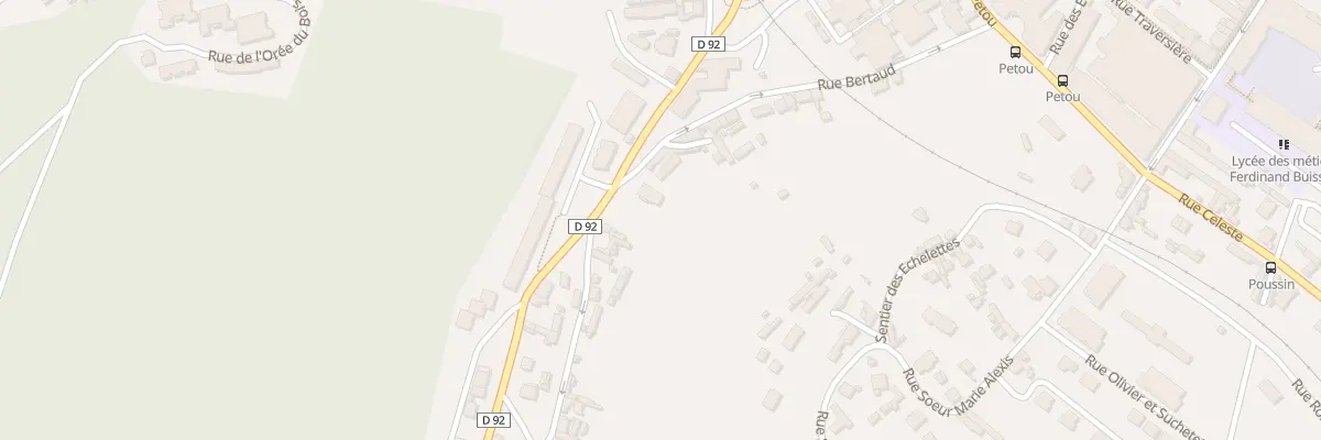 Plan du 33 Rue Bertaud à Elbeuf