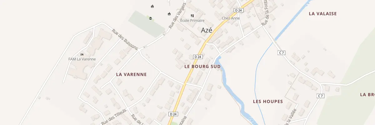 Plan du 19 Rue de Galette à Azé