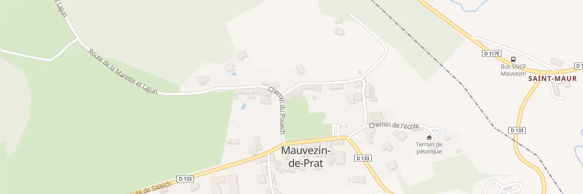 Plan du 20 Village à Mauvezin-de-Prat