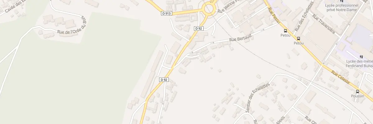 Plan du 31 Rue Bertaud à Elbeuf