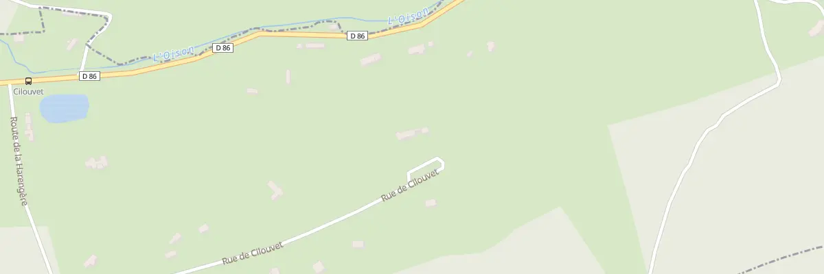 Plan du 9 Rue de Cilouvet à Saint-Germain-de-Pasquier