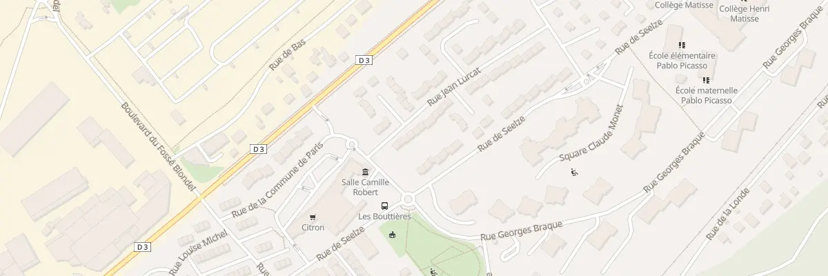 Plan du 45 Rue Jean Lurcat à Grand-Couronne
