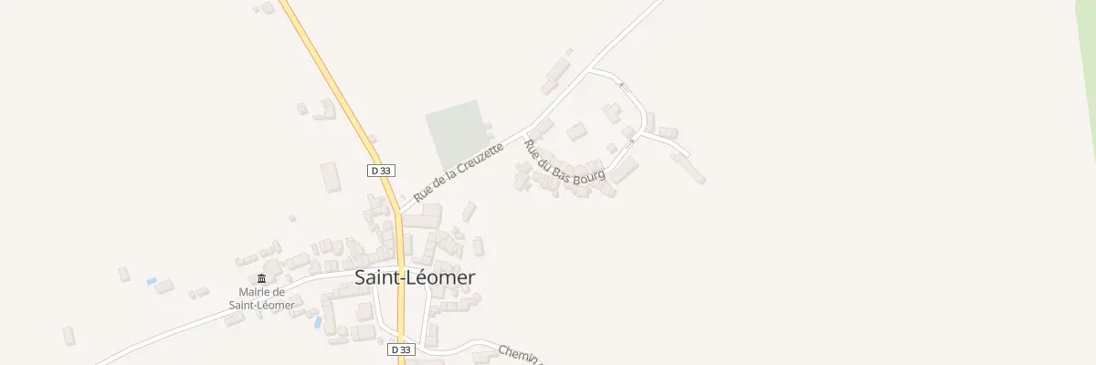 Plan du 8 Rue du Bas Bourg à Saint-Léomer