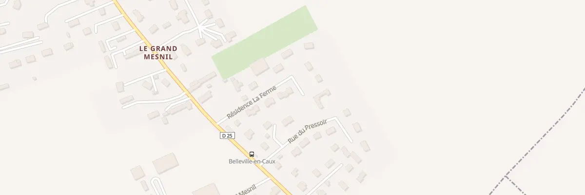 Plan du 14 Res de la Ferme à Belleville-en-Caux