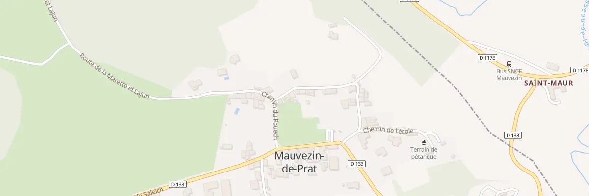 Plan du 24 Village à Mauvezin-de-Prat