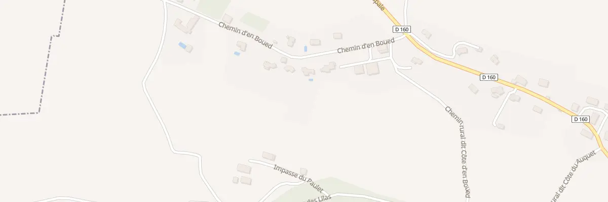 Plan du 5605 En Boued à Pompiac