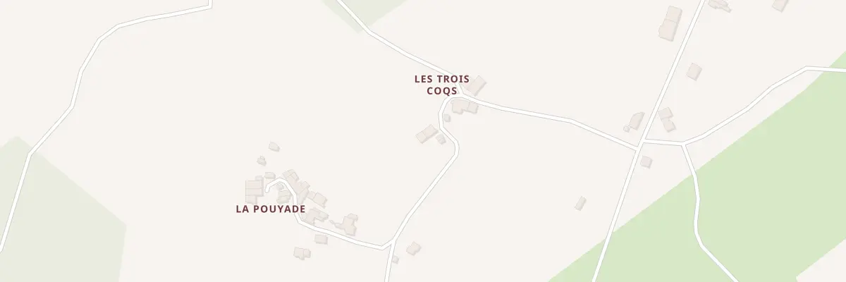 Plan du 5201 Les Trois Coqs à Cieux