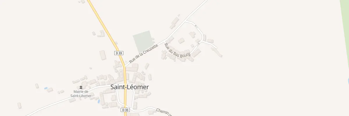 Plan du 10 Rue du Bas Bourg à Saint-Léomer