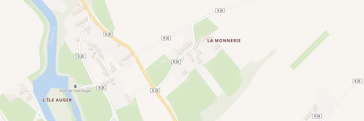 Plan du 78 La Monnerie à Chambourg-sur-Indre