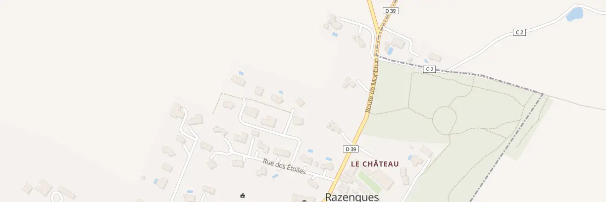 Plan du 4 Imp des Oliviers à Razengues