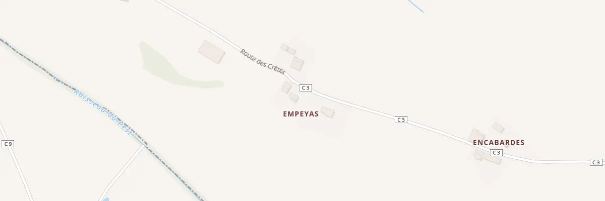 Plan du 61A Empeyas à Laréole
