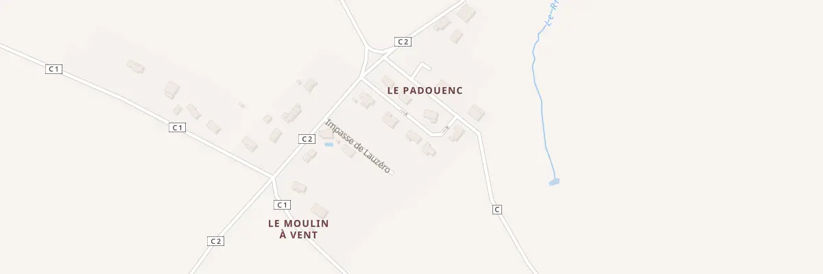 Plan du 5084 A la Hont à Thoux