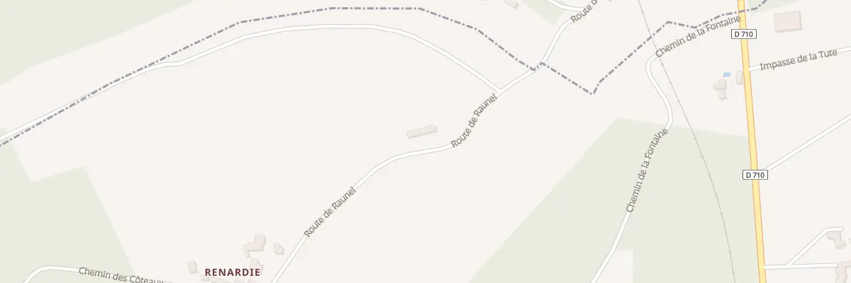 Plan du 53 Renardie à Monplaisant