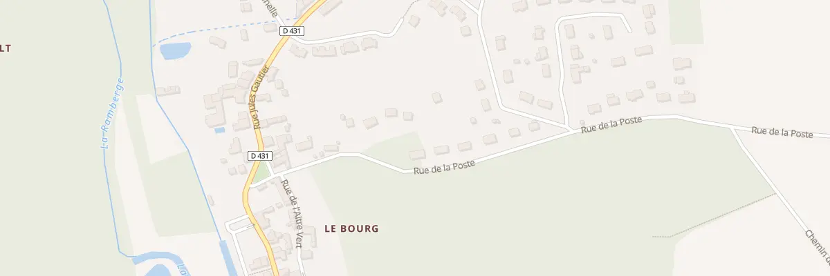 Plan du 19 Rue de la Poste à Saint-Ouen-les-Vignes