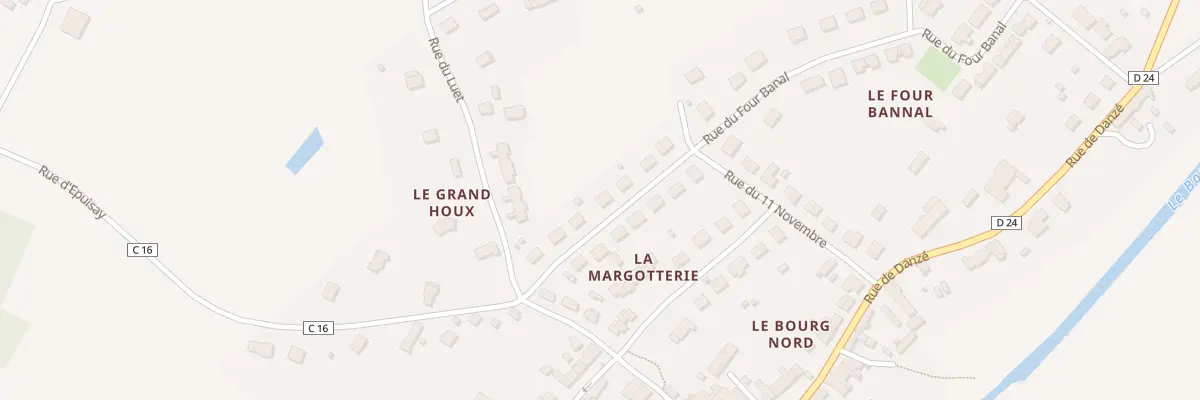 Plan du 8 Rue du 8 Mai à Azé