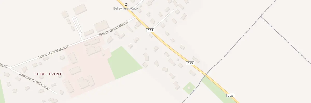 Plan du 52 Rte de Saint Vaast à Belleville-en-Caux