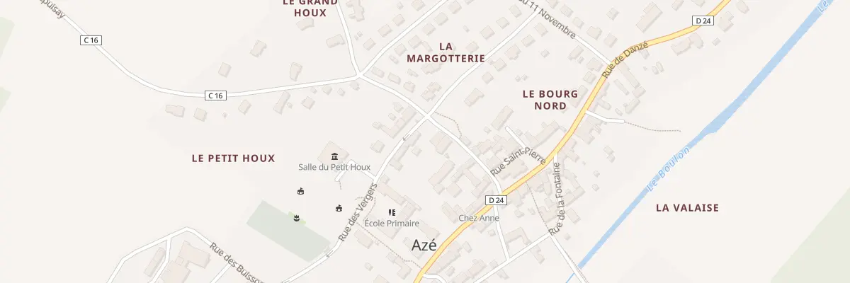 Plan du 5003 Rue d’Epuisay à Azé