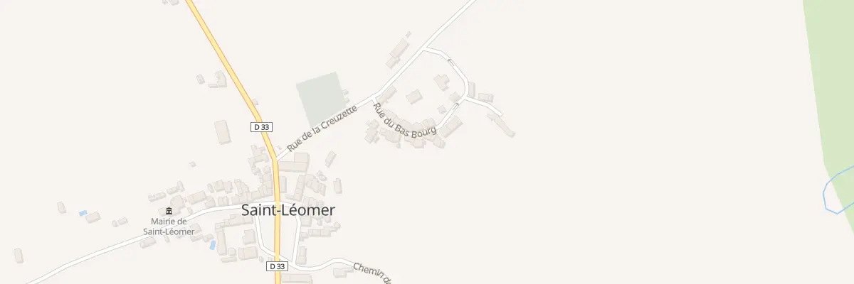 Plan du 14 Rue du Bas Bourg à Saint-Léomer