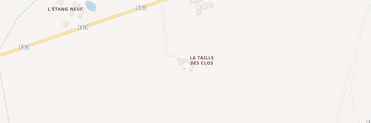 Plan du 83 La Taille des Clos à Morand