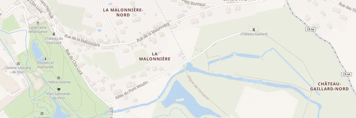 Plan du 23 All du Pont Moulin à Amboise