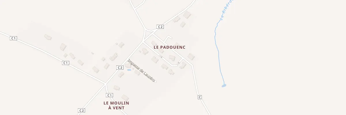Plan du 6 Rue de la Fontaine à Thoux