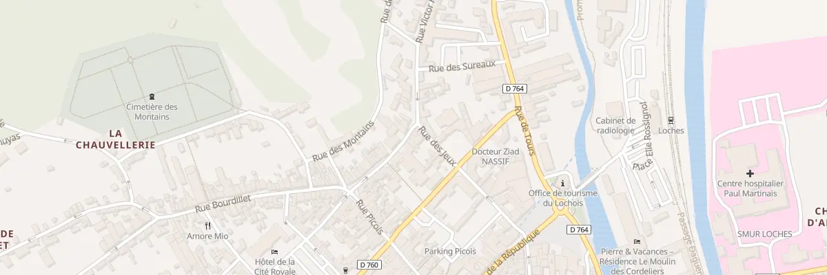 Plan du 20 Rue Victor Hugo à Loches