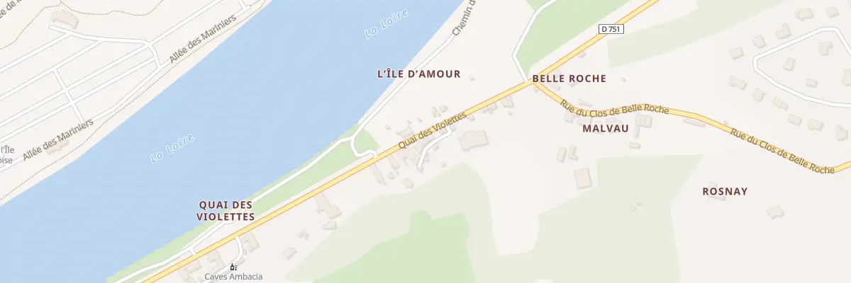 Plan du 11 Quai des Violettes à Amboise
