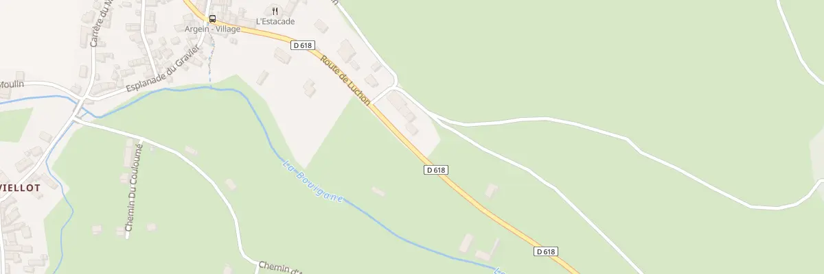Plan du 4 Rte de Luchon à Argein
