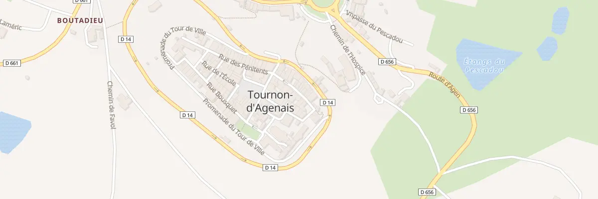 Plan du 62 Rue de la Citadelle à Tournon-d’Agenais