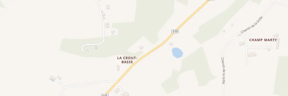 Plan du 682 La Crout Basse à Pays de Belvès