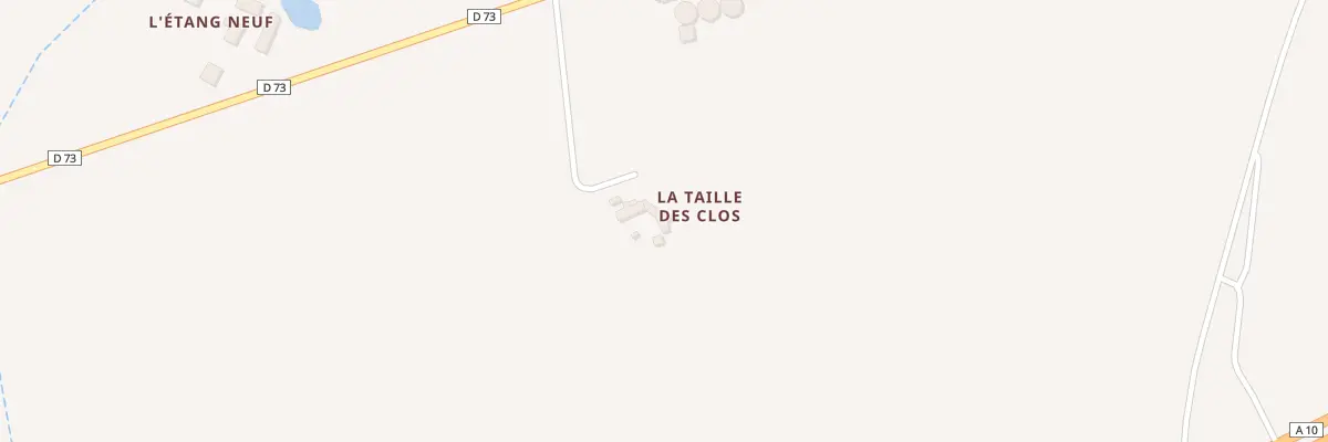 Plan du 83A La Taille des Clos à Morand