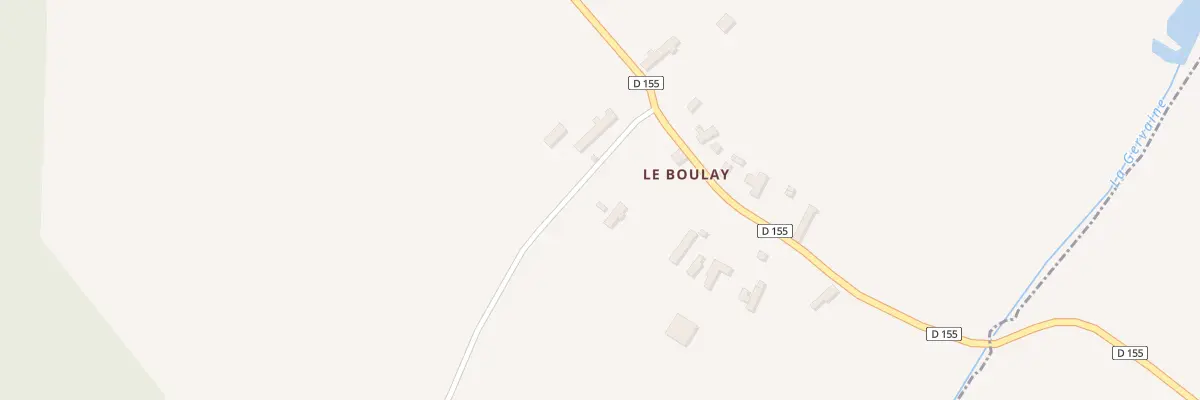 Plan du 53A Le Boulay à La Puisaye