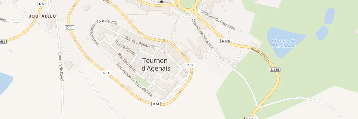 Plan du 67 Rue de la Citadelle à Tournon-d’Agenais