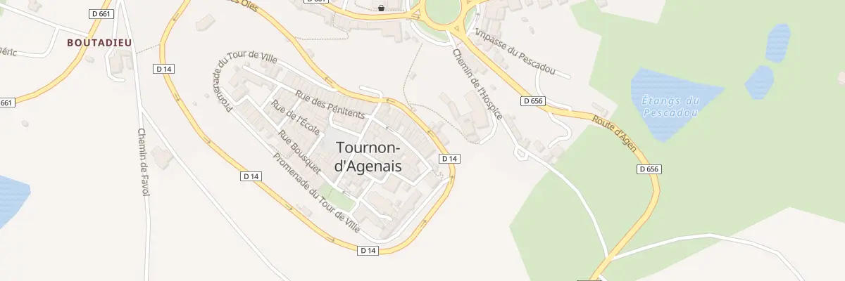 Plan du 65 Rue de la Citadelle à Tournon-d’Agenais