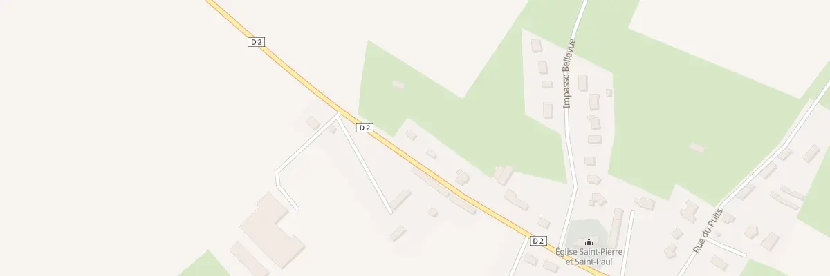 Plan du 5048 Le Village à Bertrimont