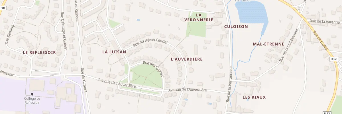Plan du 23 Rue du Héron Cendré à Bléré