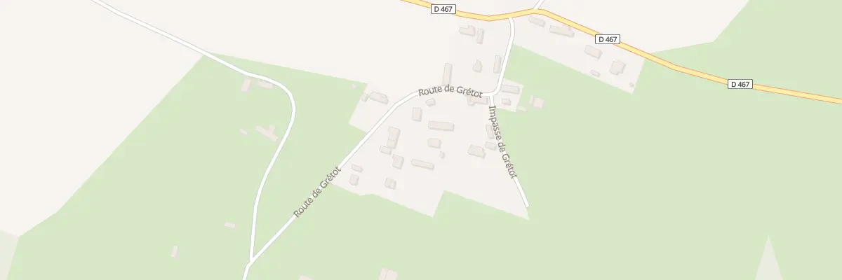 Plan du 209 Rte de Gretot à Hugleville-en-Caux