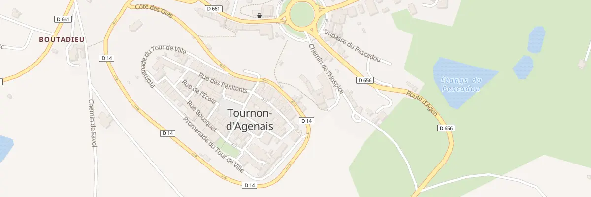 Plan du 794 Rte des Remparts à Tournon-d’Agenais