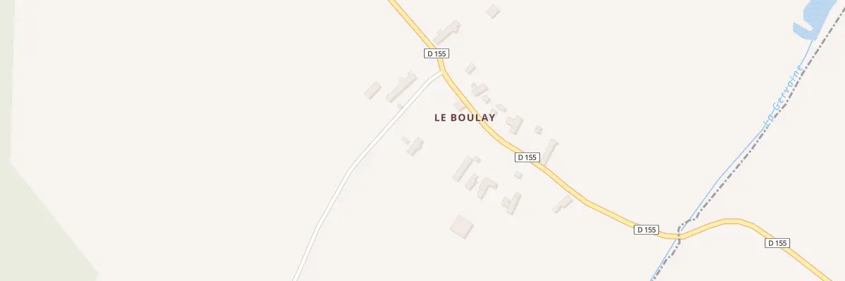 Plan du 8 Che de la Fontaine des Forges à La Puisaye