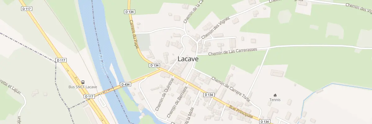 Plan du 51 Village de Lacave à Lacave