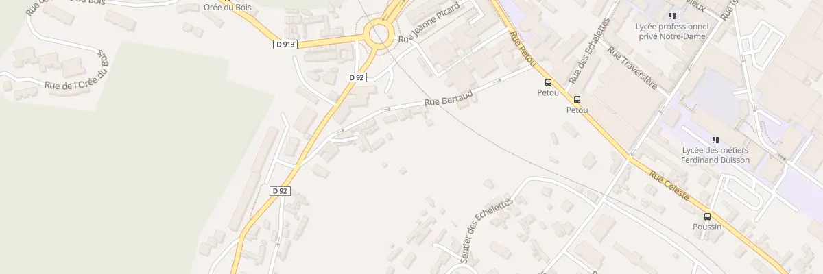 Plan du 9 Rue Bertaud à Elbeuf
