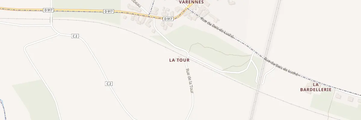 Plan du 1 Rue de la Tour à Marcilly-en-Beauce