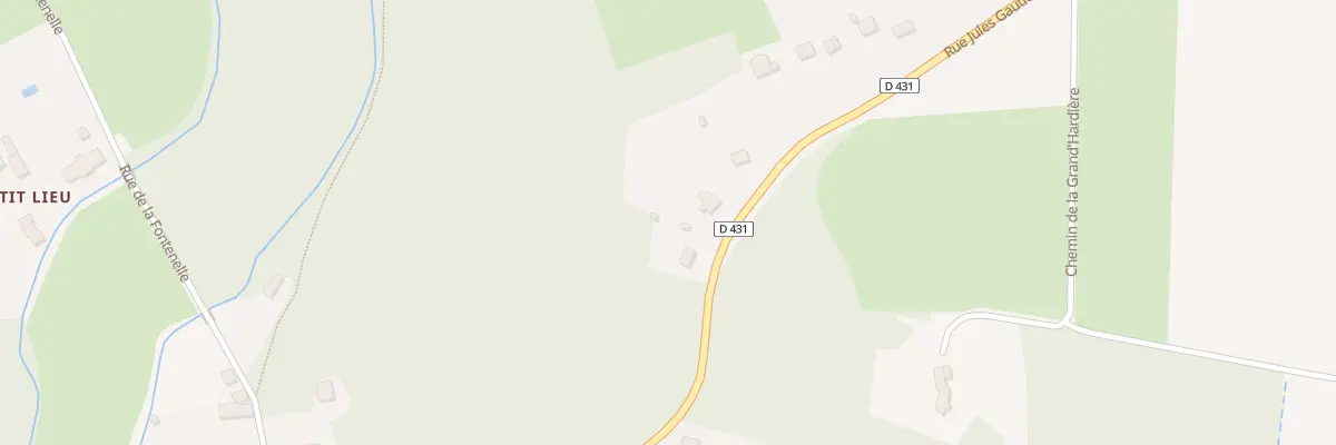 Plan du 75 Rue Jules Gautier à Saint-Ouen-les-Vignes