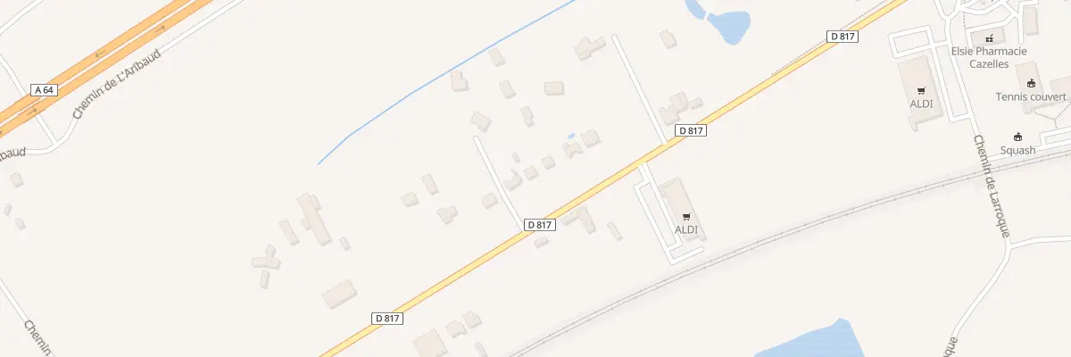 Plan du 120 Av des Pyrénées à Martres-Tolosane