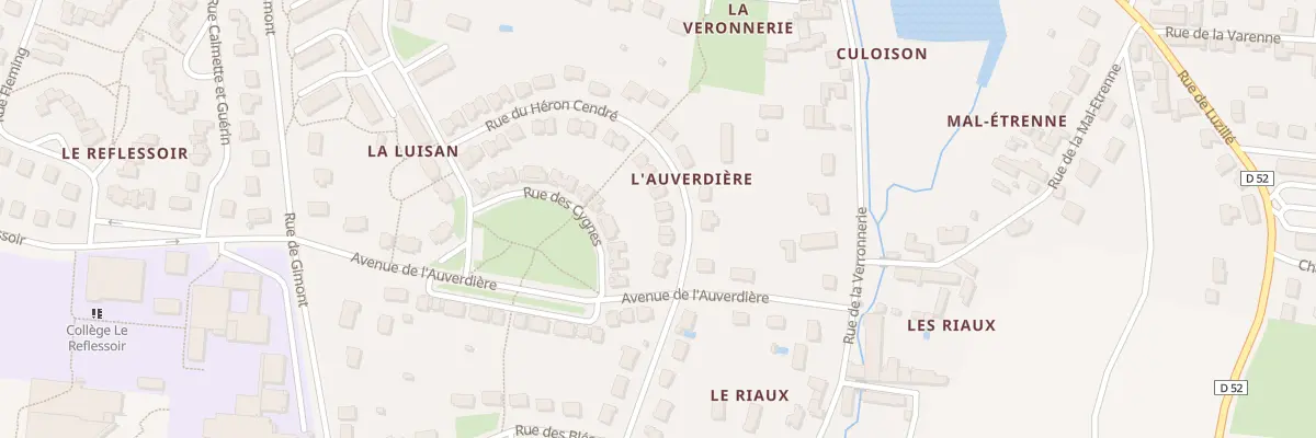 Plan du 33 Rue du Héron Cendré à Bléré