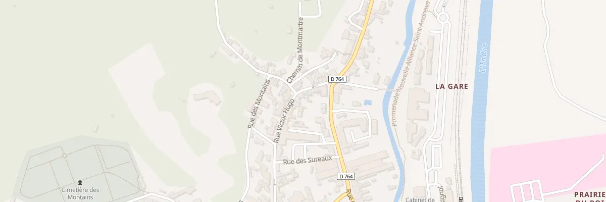 Plan du 44 Rue Victor Hugo à Loches