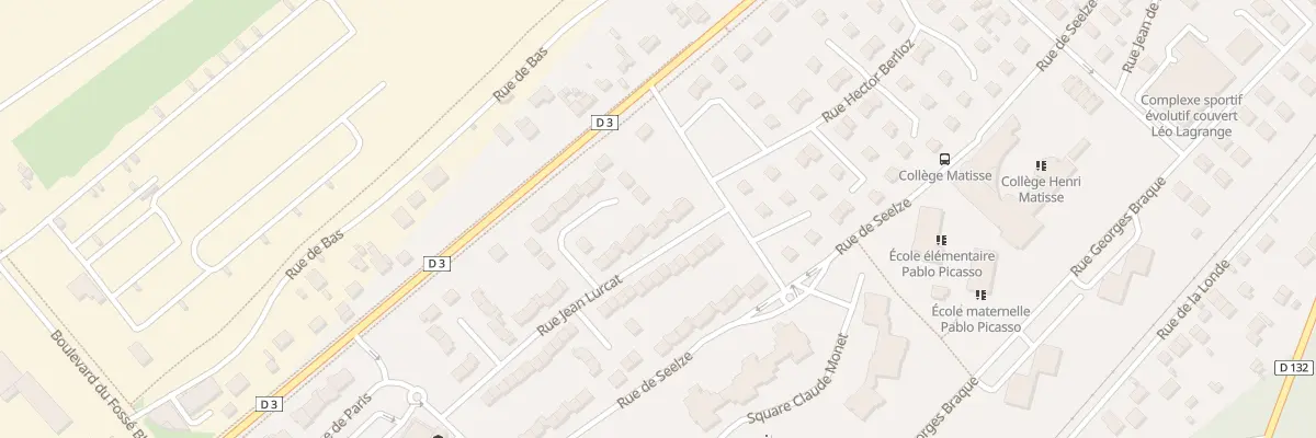 Plan du 6 Rue Jean Lurcat à Grand-Couronne