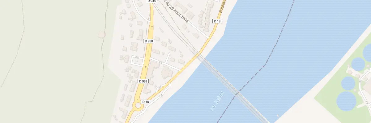 Plan du 7 Bd de la Plage à Orival