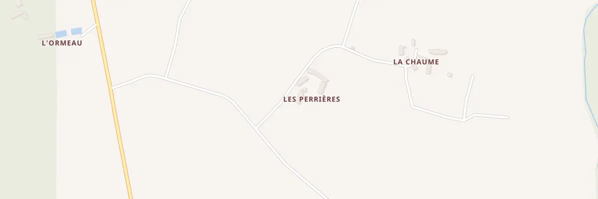 Plan du 320 Les Perrieres à Charnizay