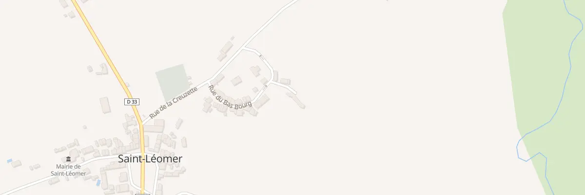 Plan du 20 Rue du Bas Bourg à Saint-Léomer